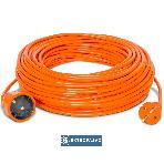 Przedłużacz ogrodowy 25m 1x2P 16A 2x 1,5mm2 OWY (H05VV-F) pomarańczowy PO-ST/OWY KEL W-96966 Plast-Rol Lotyń 1