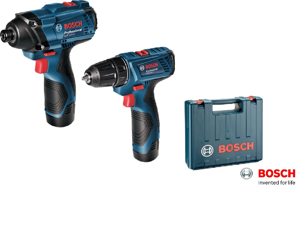 Zestaw narzędzi akumulatorowych Bosch 12V wiert.-wkręt ...