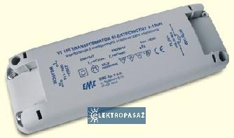 Transformator elektroniczny 0-150W Uwyj.=11,5V AC 13,0A IP40 YT150 TEG-YT-150T Govena 1