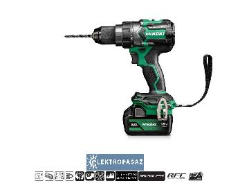 Wiertarko-wkrętarka HiKOKI DS18DC WPZ 140Nm 18V 2x5,0Ah walizka HITSYSTEM 1