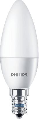 Żarówka LED świeczka E14  5,5W 470lm biała ciepła matowana CorePro LEDcandle ND 929001157702 Philips 1
