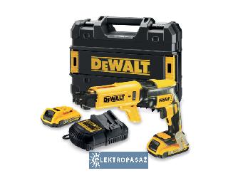 Wkrętarka do płyt g-k DeWalt DCF620D2K-QW 30Nm 18V XR 2x2,0Ah Li-Ion TSTAK 1