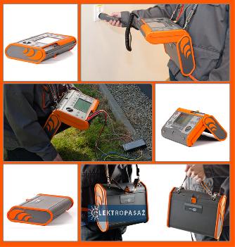 Miernik parametrów instalacji elektrycznej MPI-520 z certyfikatem kalibracji WMPLMPI520 Sonel 1
