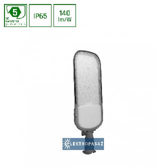 Oprawa uliczna LED 200W 28000lm biała neutralna czujnik zmierzchu 145/75st IP65 IK09 szara Streetos 2 SLI027019NW_PW Wojnarowscy 1