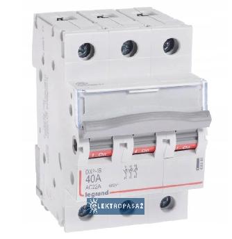 Rozłącznik izolacyjny modułowy 3P  40A FR 303 406466 Legrand 1