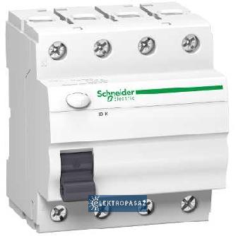 Wyłącznik różnicowoprądowy 4P  40A 0,03A typ AC K60 IDK-40-4-30-AC A9Z05440 Schneider Electric 1