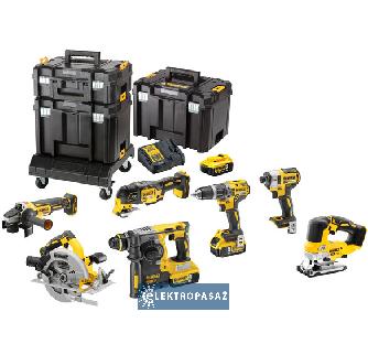 Zestaw narzędzi Combo DeWalt DCK685P3T-QW 18V XR 3x5,0Ah Li-Ion 6-częściowy TSTAK 1