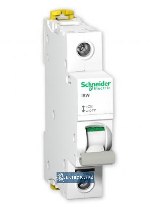Rozłącznik izolacyjny modułowy 1P 100A iSW A9S65191 Schneider 1