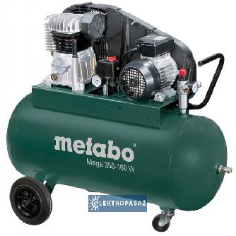 Sprężarka tłokowa Metabo Mega 350-100 W 1-fazowa 601538000 1