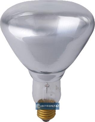 Promiennik podczerwieni R125CL E27 375W 230V 2800K IR2 szkło twarde PRO-2695 Helios 1