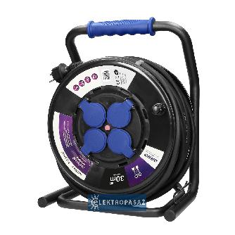 Przedłużacz bębnowy 40m 4x2P+Z 13,9A 3x 2,5mm2 OnPd (H07RN-F) IP44 Pro OR-AE-13157/40M ORNO 1