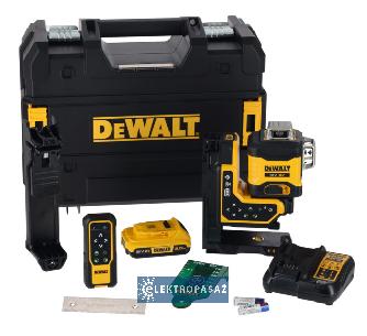 Laser liniowy DeWalt DCLE34035D1-QW 18V 1X2,0Ah Li-Ion zielona wiązka 3x360st. TSTAK II Nowość 1