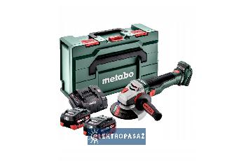 Szlifierka kątowa akumulatorowa Metabo WB 18 LTX BL 15-125 Quick 125mm 18V 2x5,5Ah LiHD metaBOX 165 L 601730660 1