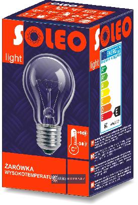 Żarówka GLS E27  40W 420lm 230V biała ciepła Soleo WST-2621 Helios 1