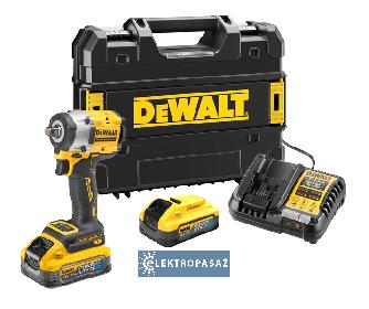 Klucz udarowy DeWalt DCF921H2T-QW 1/2 cala 406Nm 18V XR 2x5,0Ah PowerStack TSTAK Nowość 1