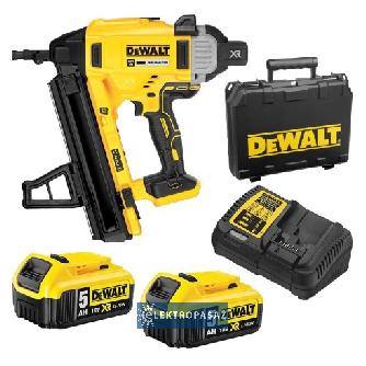 Gwoździarka akumulatorowa DeWalt DCN890P2-QW 18V XR 2x5,0Ah Li-Ion gwoździe 13-57mm walizka 1