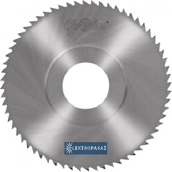 Frez tarczowo-piłkowy HSS wg. DIN z kołnierzem 125x22x3,00/100z A 5 do cięcia metali FP110-0125-0039 Globus 1