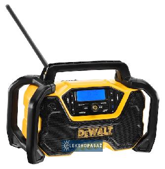 Akumulatorowe radio budowalne DeWalt DCR029-QW  18V/54V Bluetooth AUX bez akumulatora 1