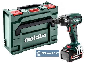 Zakrętak udarowy Metabo SSW 18 LTX 400 BL 1/2 cala 400Nm 18V 2x5,2Ah Li-Power metaBOX 145 602205650 1