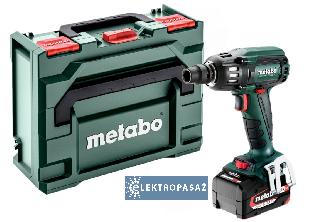 Akumulatorowy zakrętak udarowy Metabo SSW 18 LTX 400 BL 1/2 cala 400Nm 18V 2x5,2Ah Li-Power metaBOX 145 602205650 1