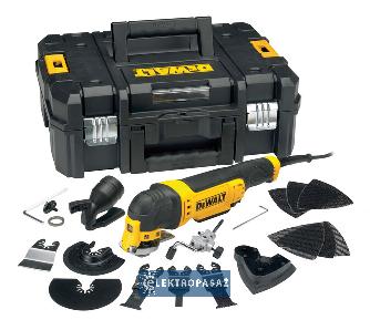 Narzędzie wielofunkcyjne DeWalt DWE315KT-QS 300W + osprzęt 32szt. TSTAK 1