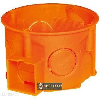 Puszka instalacyjna łączeniowa 60mm płytka pomarańczowa S60KF 33054008 Simet 1