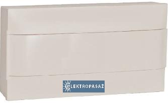 Rozdzielnica modułowa natynkowa 1x18 N+PE IP40 IK07 z klapka białą Practibox S 137426 Legrand 1