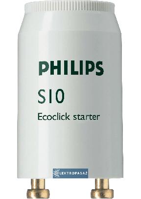 Zapłonnik do świetlówek (starter) 4-65W S10 SIN 220-240V WH EUR 871150069769133 Philips 1