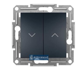 Asfora antracyt p/t łącznik żaluzjowy bez ramki EPH1300571 Schneider 1