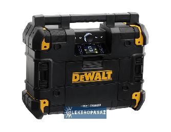 Akumulatorowo-sieciowe radio / ładowarka DeWalt DWST1-81078-QW 18V/54V XR bluetooth DAB+/FM USB AUX bez akumulatora w TStak 1