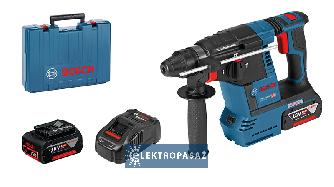 Akumulatorowy młot udarowo-obrotowy z uchwytem SDS-plus Bosch GBH 18V-26 2,6J walizka 0611909003 1