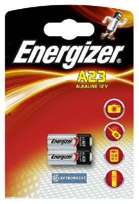 Bateria specjalistyczna alkaliczna A23 / E23A / LR23A / GP23A 12V blister 2 bat. 639336 Energizer 1
