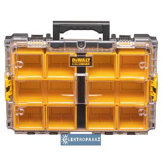 Skrzynka narzędziowa systemowa DeWalt ToughSystem 2.0 DS100 organizer IP65 DWST83394-1 1
