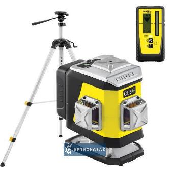 Laser krzyżowy 3x360st. Nivel CL3G wiązka zielona + statyw SJJ-M1 EX + czujnik RD800 Bluetooth 1