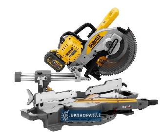 Akumulatorowa pilarka do cięcia kątowego i ukośnego (kapówka) DeWalt DCS727T2-QW 54V XR FlexVolt 2x6,0Ah tarcza 250mm 1