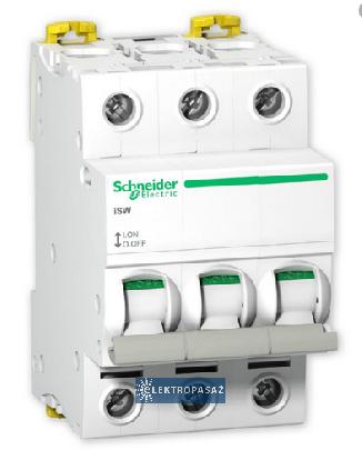 Rozłącznik izolacyjny modułowy 3P 100A iSW A9S65391 Schneider 1