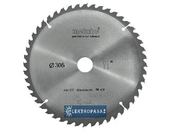Piła tarczowa HM 305x30x1,6/56z WZ-5 do cięcia poprzecznego i wzdłużnego 628064000 Metabo 1
