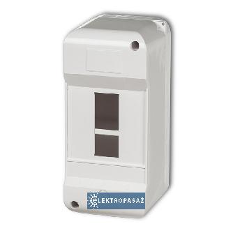 Rozdzielnica modułowa natynkowa 1x 3 IP30 bez klapki OB-3 Karlik 1