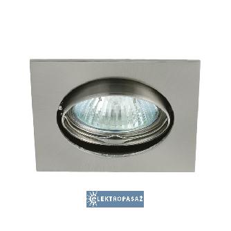 Oprawa punktowa podtynkowa ruchoma MR16 IP20 kwadratowa chrom mat Navi CTX-DT10-C/M 2553 Kanlux 1