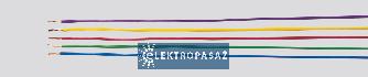 Przewód LgY (H05V-K) 1x  0,5   300/500V fioletowy 29088 Helukabel 1