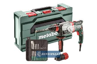 Młotowiertarka SDS-plus Metabo UHEV 2860-2 Quick Set 3,4J 1100W + zestaw 10 wierteł metaBOX 145 L 600713510 1