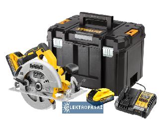 Pilarka tarczowa DeWalt DCS570H2T-QW 184mm 18V XR 2x5,0Ah PowerStack TSTAK VI 1