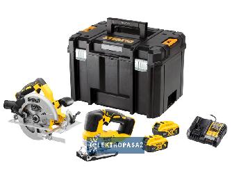 Zestaw narzędzi Combo DeWalt DCK2012P2T-QW 18V XR 2x5,0Ah Li-Ion DCF570+DCS334 TSTAK 1