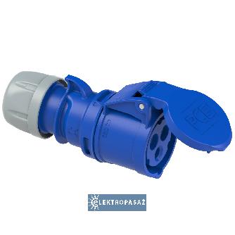 PCE gniazdo przenośne plastikowe 2X32+Z 223-6 1