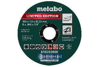 Tarcza do cięcia prosta 125x1,0x22,23mm Inox TF 41 Limited Edition do obróbki stali 616263000 Metabo 1
