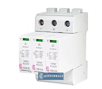 Ogranicznik przepięć PV 3P typ 1+2 ETITEC EM T12 PV 1100/6,25 Y 002440580 Eti Polam 1
