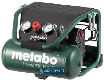 Sprężarka tłokowa bezolejowa Metabo Power 250-10 W OF 1,5kW 10 bar 1-fazowa 601544000 1