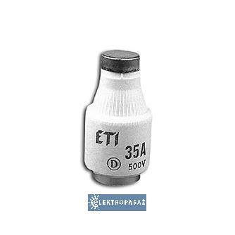 Wkładka topikowa szybka 35A 500V AC DIII DZ / gF / BiWts 002313101 ETI Polam 1