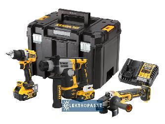 Zestaw narzędzi Combo DeWalt DCK355P2T-QW 18V XR 2x5,0Ah DCD800+DCH172+DCG405 TSTAK VI 1