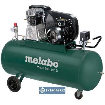 Sprężarka tłokowa Metabo Mega 580-200 D 3-fazowa 601588000 1
